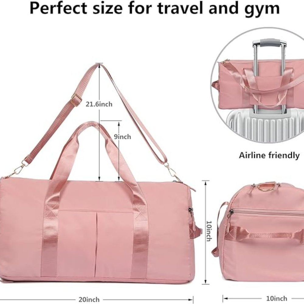 Pink Weekender Bag - Picture 2 of 7